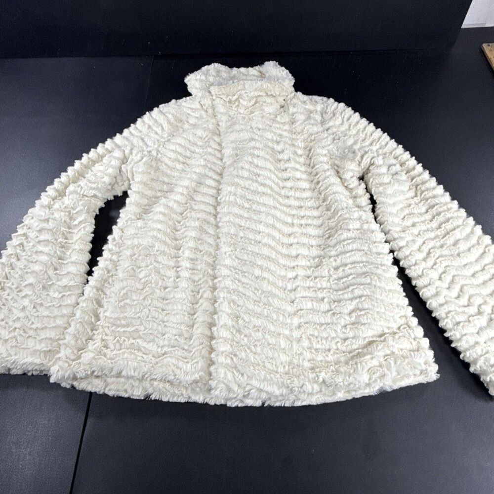 Patagonia Fleece Snap & Full Zip Pelage Jacket Women’s XS Birch White High Pile